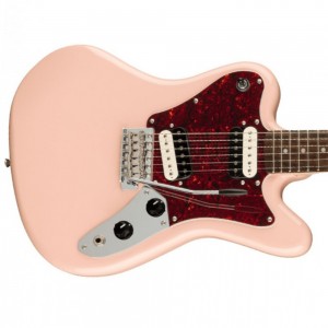 Fender Squier Paranormal Super-Sonic, Laurel Fingerboard, Shell Pink